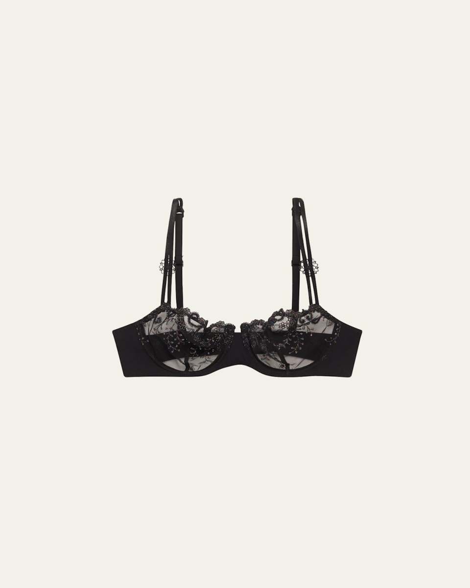 Delice Embroidered Demi Bra